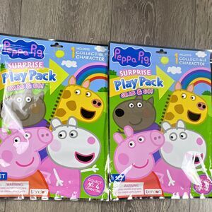 Bendon Peppa Pig Surprise Play 2 Pack Grab & Go Kids Activity Craft Kit
